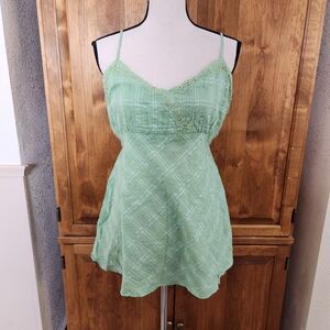 Y2K Motherhood Maternity Beaded Cami | M